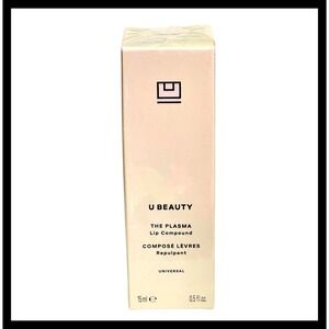 U BEAUTY The Plasma Lip Compound UNIVERSAL 15mL / .5 Fl Oz Full Size New Sealed